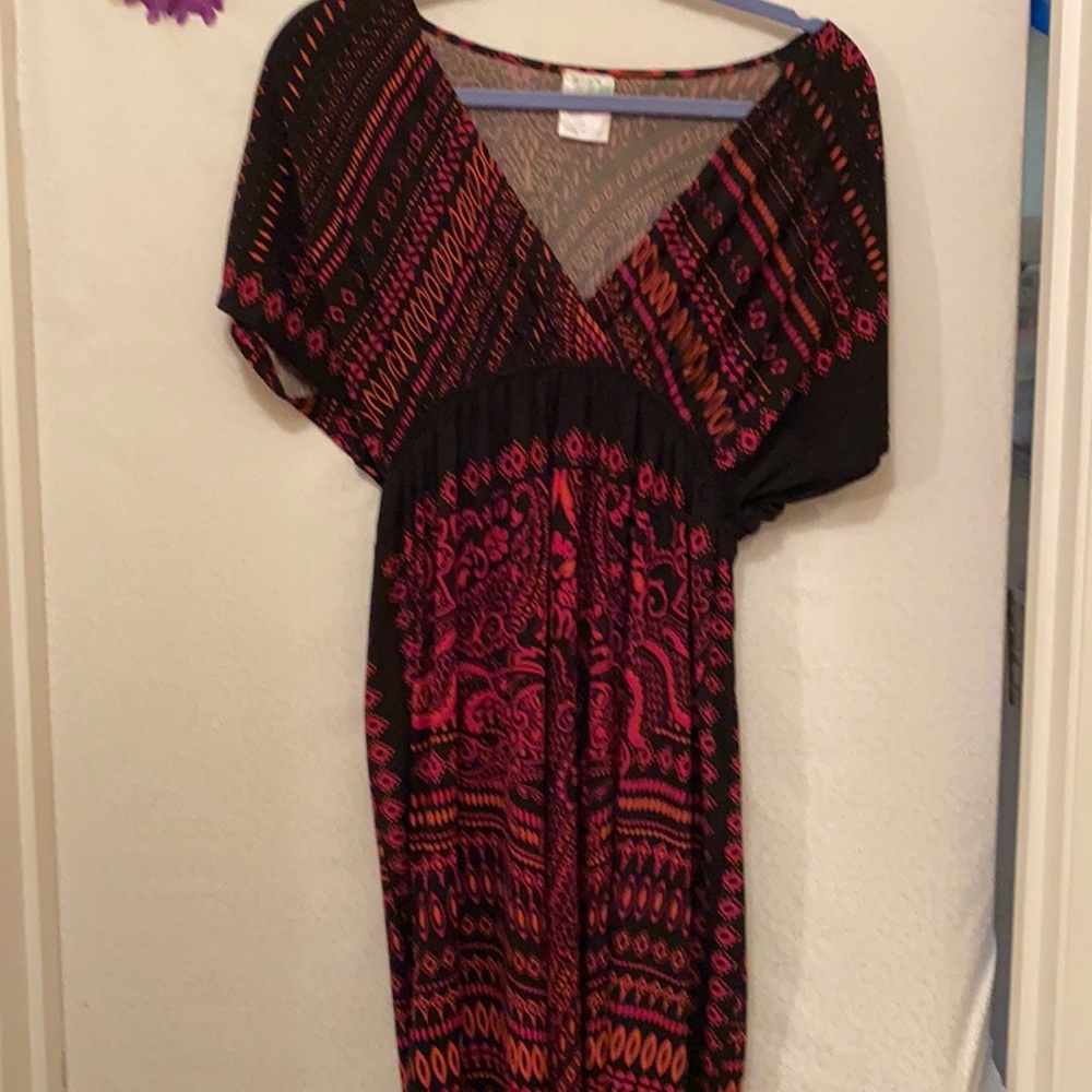 Beautiful colorful maxi dress